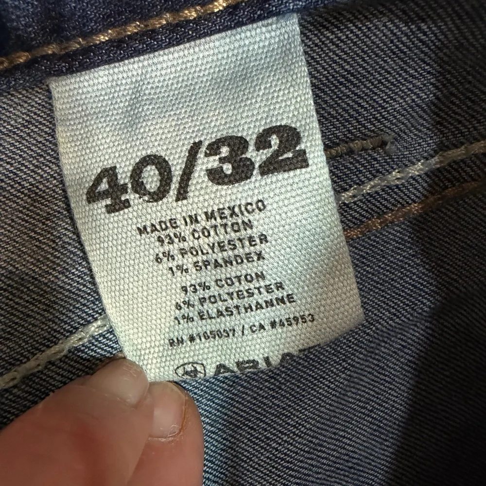 Ariat M5 Slim Straight Mens Jeans 40x32 Excellent‎ Condition